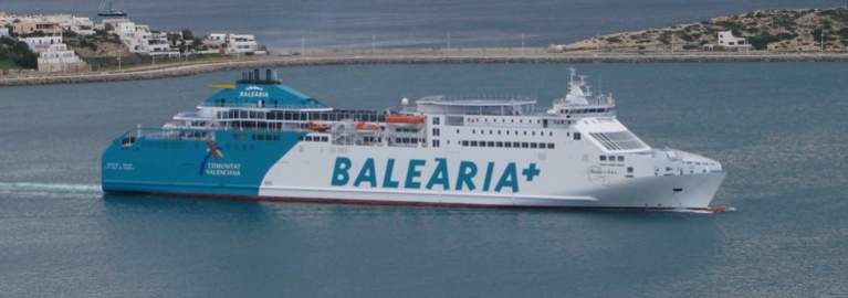 Ferry vers les îles Baléares