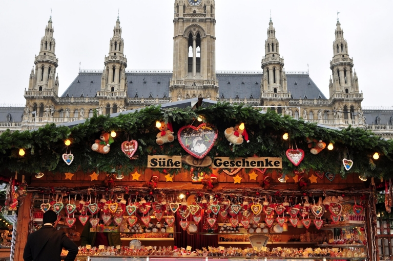 Christmas market in Vienna