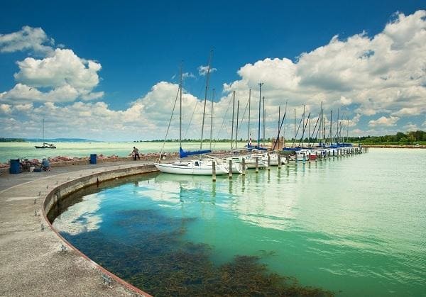 View of Lake Balaton
