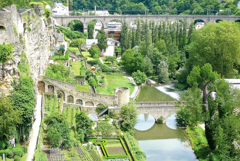 Vallée de Grund, ville de Luxembourg